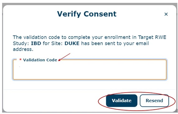 Verify Consent