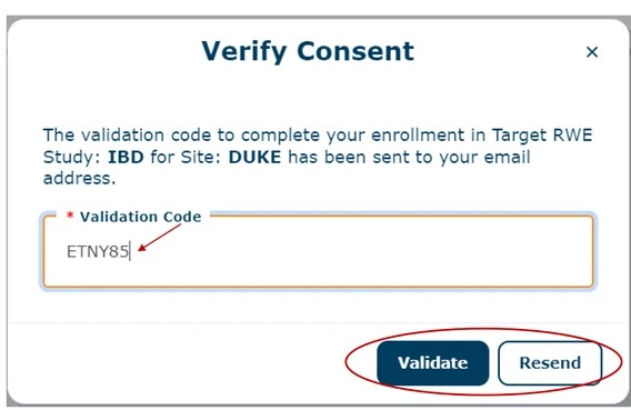 Verify Consent