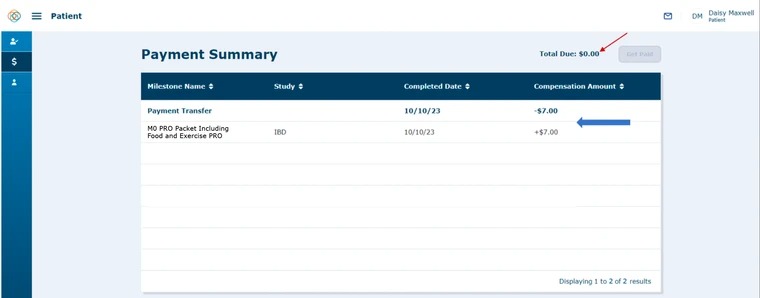 Payment Summary