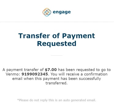 Transfer of Payment Request