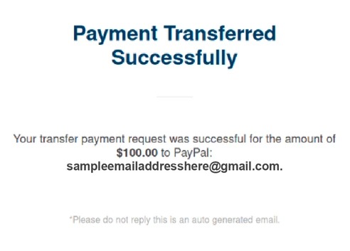 Payment Transferred