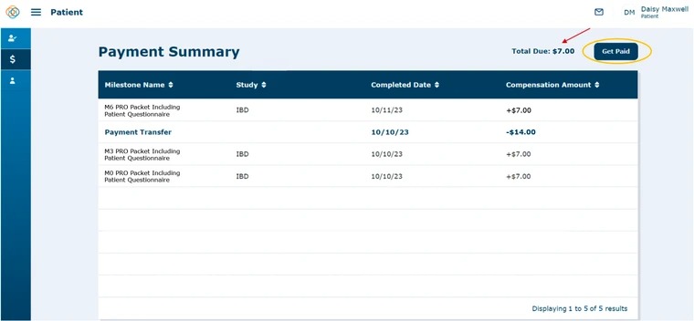 Payment Summary