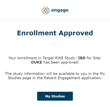 Enrollment Approved