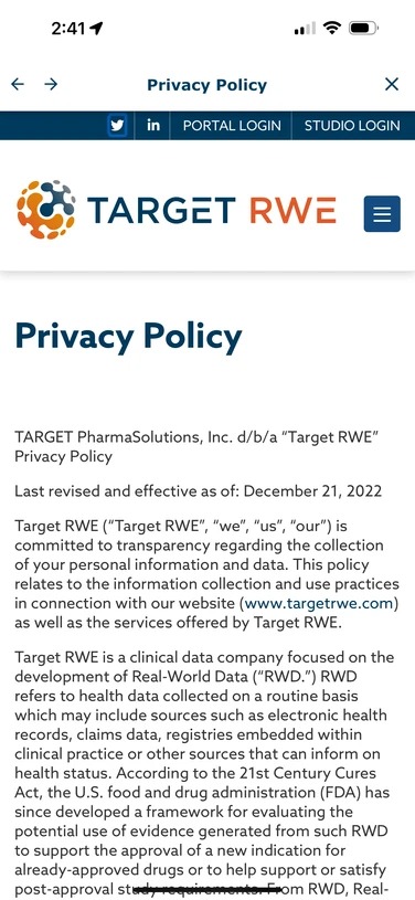 Privacy Policy